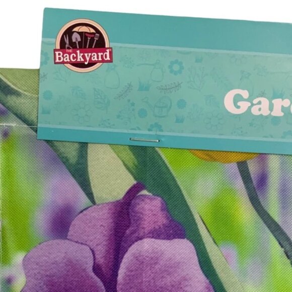 Garden Yard Flag Pansies Flower Pot Floral Purple Multicolor 12 X 18 in - Picture 3 of 13